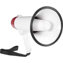 SpeaKa Professional XB-11SR Megafon med holdesele, Optagefunktion