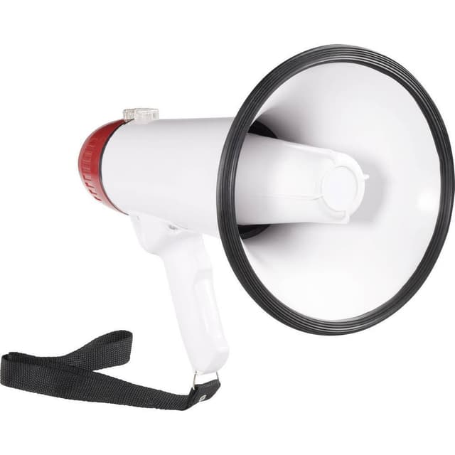 SpeaKa Professional XB-11SR Megafon med holdesele, Optagefunktion