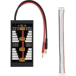 VOLTCRAFT LiPo Balancer Board Utförande laddare: XT60-kontaktsystem Utförande laddningsbart batteri: Banankontakt Lämpl