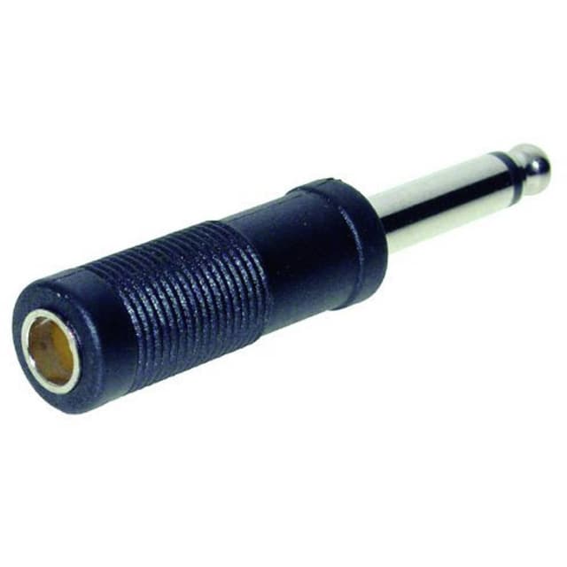Hörlursuttags-adapter Teleplugg 6.35 mm - Telejack 6.35