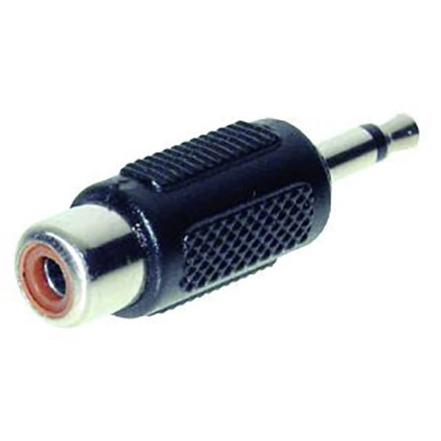 Hörlursuttags-adapter Teleplugg 3.5 mm - RCA-hona Mono