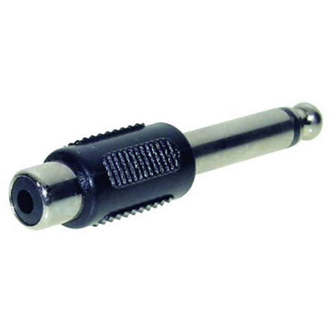Hörlursuttags-adapter Teleplugg 6.35 mm - RCA-hona Mono