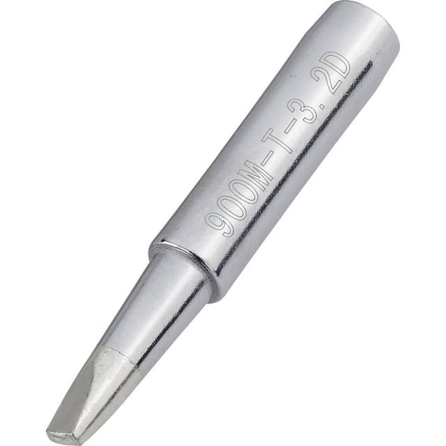 TOOLCRAFT  Soldering tip Chisel-shaped Tip size 3.2 mm
