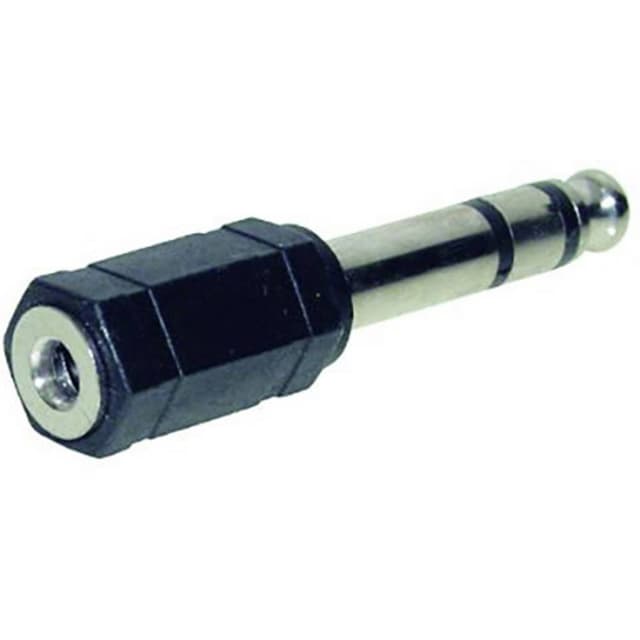 Hörlursuttags-adapter Teleplugg 6.35 mm - Telejack 3.5