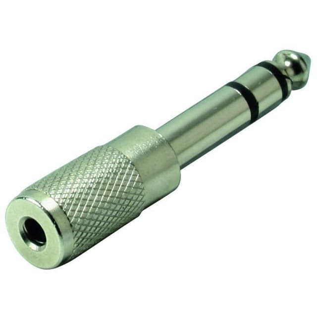 TRU COMPONENTS Jack-adapter Jackstik 6,3 mm -