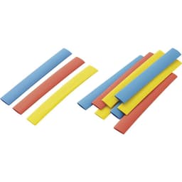 TRU COMPONENTS 1572079 Krympeslangesortiment Flerfarvet