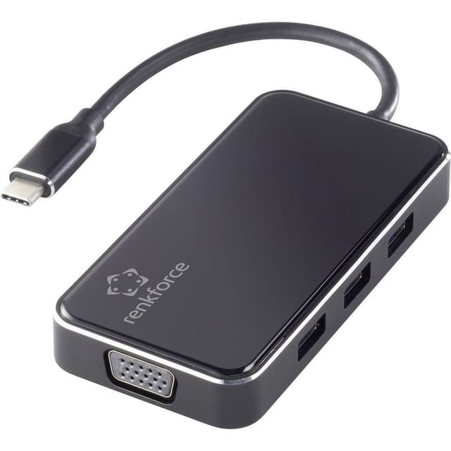 Renkforce USB-C Notebook Dockingstation Passar till