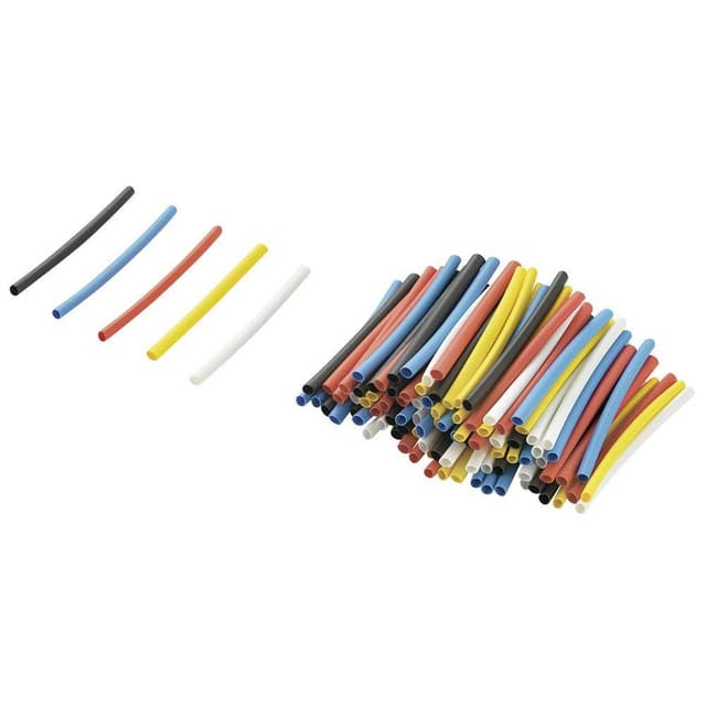 TRU COMPONENTS 1570887 Krympslang sortiment Flerfärgad