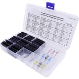 TRU COMPONENTS T1902CA001 Krympslang sortiment Svart