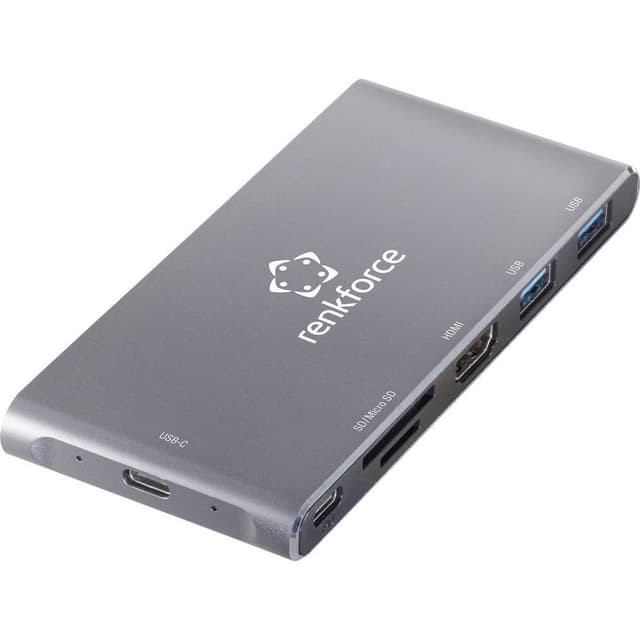 Renkforce USB-C®-dockningsstation Passar till följande