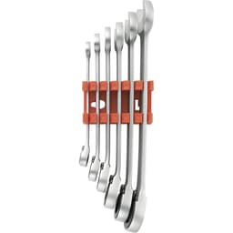 U-ring-blocknyckelset, 6 delar 8 - 19 mm TOOLCRAFT