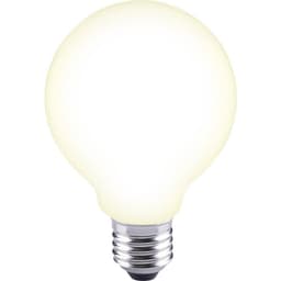 Sygonix 602C95 LED (RGB) Energiklasse A++ (A++ - E) E27 Globeform 12 W = 88 W Varmhvid (Ø x L) 80 mm x 115 mm