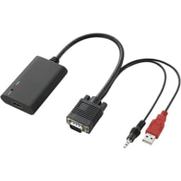 AV Adapter [HDMI - VGA, Teleplugg] 1920 x 1080 pixel