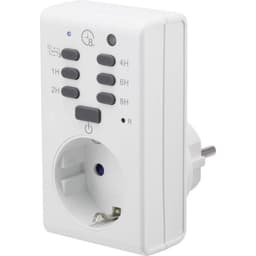 Renkforce 1289333 Stikdåse-timer analog Døgnur 1800 W