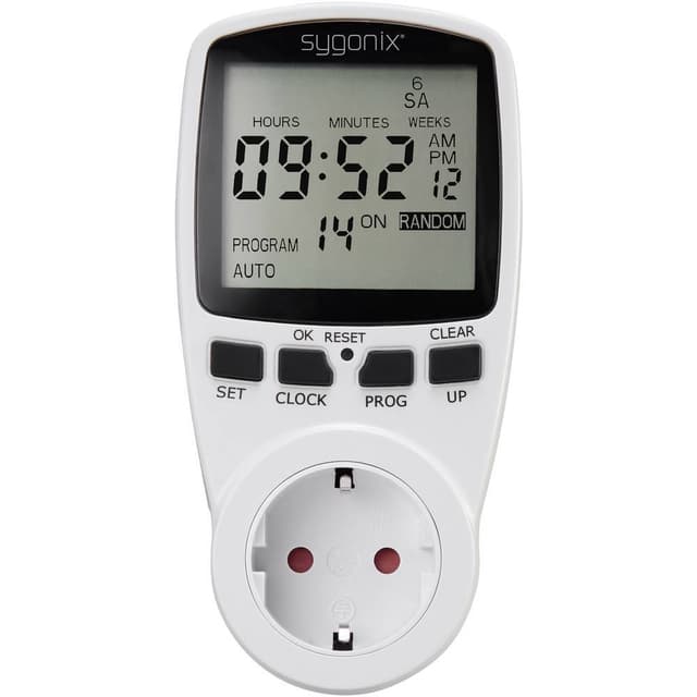 Sygonix 1625525 Stikdåse-timer 1 stk