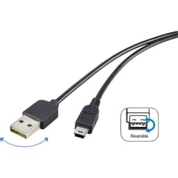 Renkforce USB-kabel USB 2.0 USB-A-hanstik,