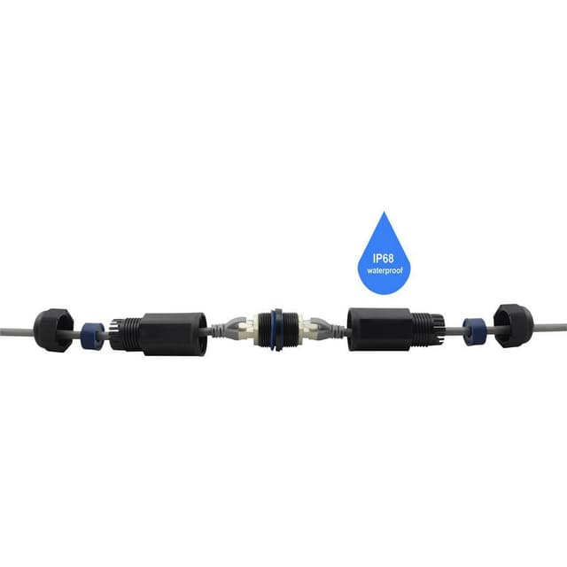 Renkforce RJ45 Nätverk Adapter CAT 6 [1x RJ45 hona - 1x