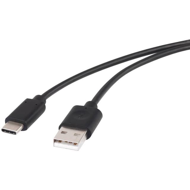 Renkforce USB-kabel USB 2.0 USB-A-hanstik, USB-Cstik