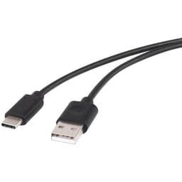Renkforce USB-kabel USB 2.0 USB-A-hanstik, USB-Cstik