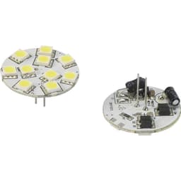 Renkforce 792438 LED (RGB) Energiklasse A (A++ - E) G4 Stiftsokkel 1.5 W = 10 W Koldhvid (Ø x L) 30 mm x 30 mm