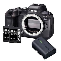 Canon EOS R6 KIT m/batteri 2 x 256GB