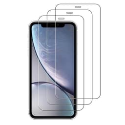 Skjermbeskytter iPhone XR herdet glass 3-pakke