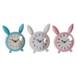 Stalinis laikrodis DKD Home Decor Kani Metalli polypropeeni (3 pcs) (14 x 3.5 x 16 cm)