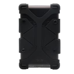 Universal iPad-etui (7-8 tommer) med stativ Silikon Svart