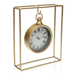Stalinis laikrodis Kullattu Metalli (7 x 30 x 25 cm)