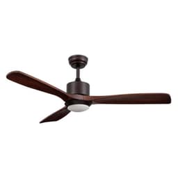 Takfläkt med belysning Ledkia Forest 70W 15W 12W A++ 1500 Lm