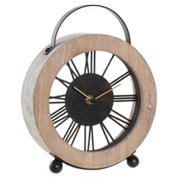 Stalinis laikrodis DKD Home Decor Peilisarja Rauta Puu MDF (20 x 12 x 25 cm)