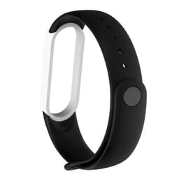 Silikonerem til Xiaomi Mi Band 5 Sort & Hvid