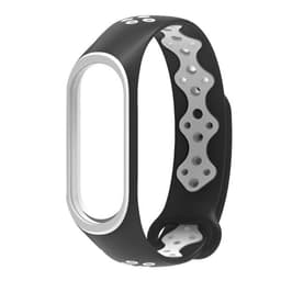 Sporty rem til Xiaomi Mi Band 3 / 4 Sort & Hvid