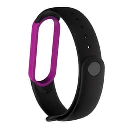 Silikonarmband till Xiaomi Mi Band 5 Svart & Lila