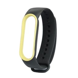 Elastiskt armband till Xiaomi Mi Band 5 Svart & Gul