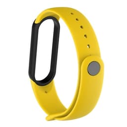 Silikonarmband till Xiaomi Mi Band 5 Vit & Svart