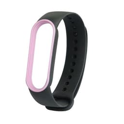 Elastiskt armband till Xiaomi Mi Band 5 Svart & Rosa