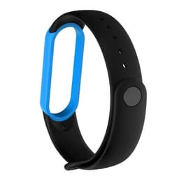 Silikonarmband till Xiaomi Mi Band 5 Svart & Blå