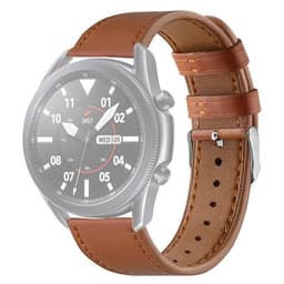 Rem i kunstlæder til Galaxy Watch 3 45mm - Brun