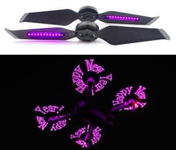 Programmable Led Propellers for DJI Mavic 2