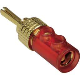 TRU COMPONENTS Banankontakt Kontakt hane rak Stift-Ø: 4