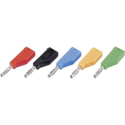TRU COMPONENTS TC-R8-B19 G Bananstik Stik, lige Stift-diameter: 4 mm Grøn 1 stk