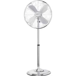 Sygonix Stående ventilator 50 W (B x H) 44.5 cm x 120 cm Sølv