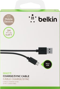 Belkin USB-A til Micro USB kabel (2 m)