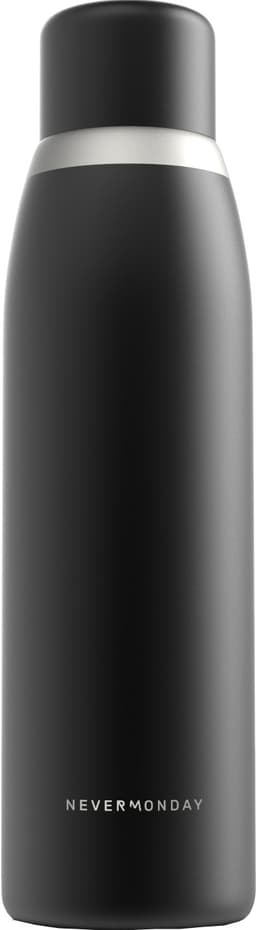 NeverMonday smart flaska 500ml (svart)