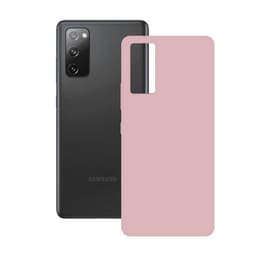 Mobildeksel Samsung Galaxy S20 FE 5G KSIX Silk TPU Rosa
