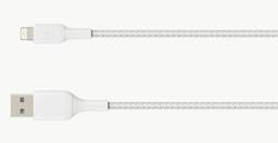 Belkin CAA002BT1MWH, 1 m, Lightning, USB A, Hankoppling, Hankoppling,