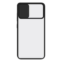 Matkapuhelimen kotelo, jossa TPU Edge -ominaisuus Samsung Galaxy A71 KSIX Duo Soft Cam Protect Musta