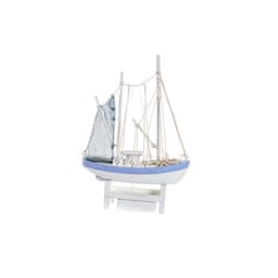 Prydnadsfigur DKD Home Decor Trä Barco (28 x 8 x 40 cm)