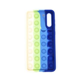 Samsung Galaxy S21 Plus Deksel Fidget Bubbles Blå / Grønn / Hvit